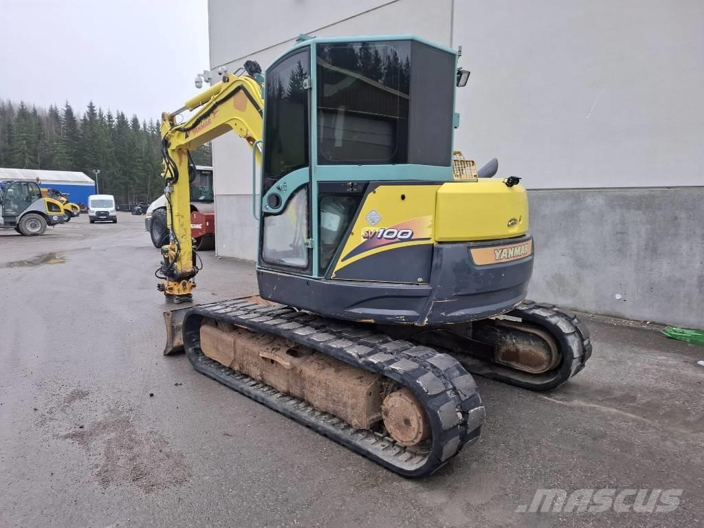 Yanmar SV 100 Vidutinės galios ekskavatoriai 7-12 t