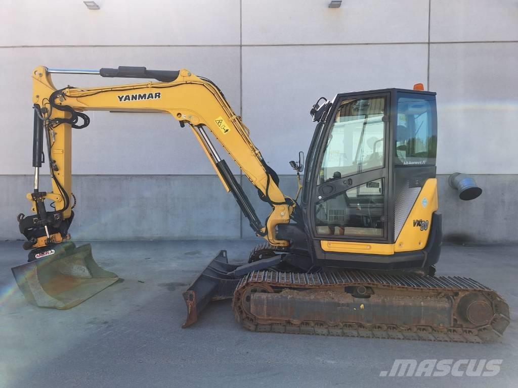 Yanmar Vio 80-1A Vidutinės galios ekskavatoriai 7-12 t