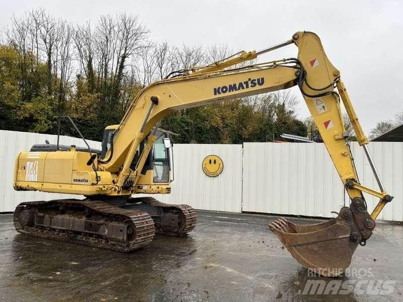 Komatsu PC160LC-7K Vikšriniai ekskavatoriai
