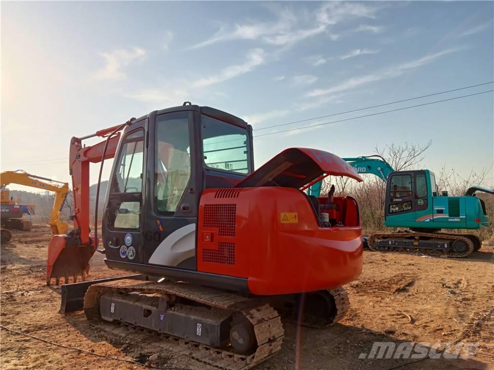 Hitachi ZX60 Mini ekskavatoriai < 7 t