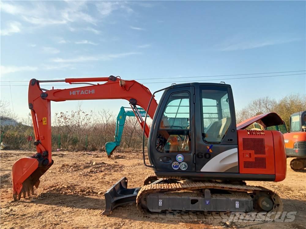 Hitachi ZX60 Mini ekskavatoriai < 7 t