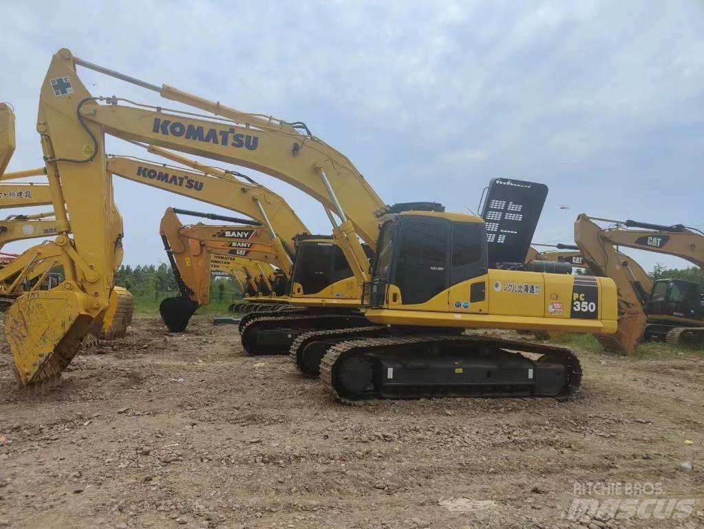 Komatsu PC350 Vikšriniai ekskavatoriai