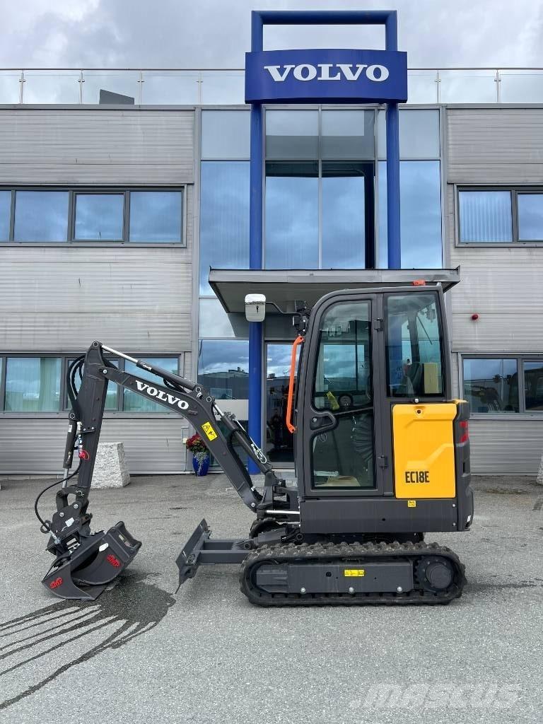 Volvo EC 18 E Mini ekskavatoriai < 7 t
