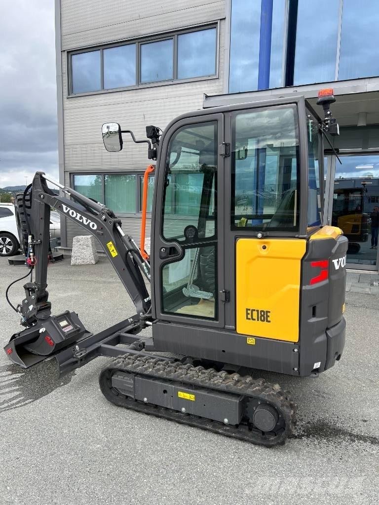 Volvo EC 18 E Mini ekskavatoriai < 7 t