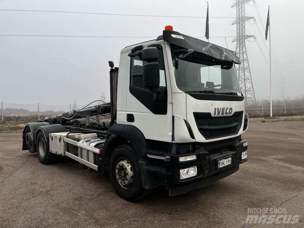 Iveco Stralis Konteinerių nuožulnaus pakėlimo ant platformos krautuvai