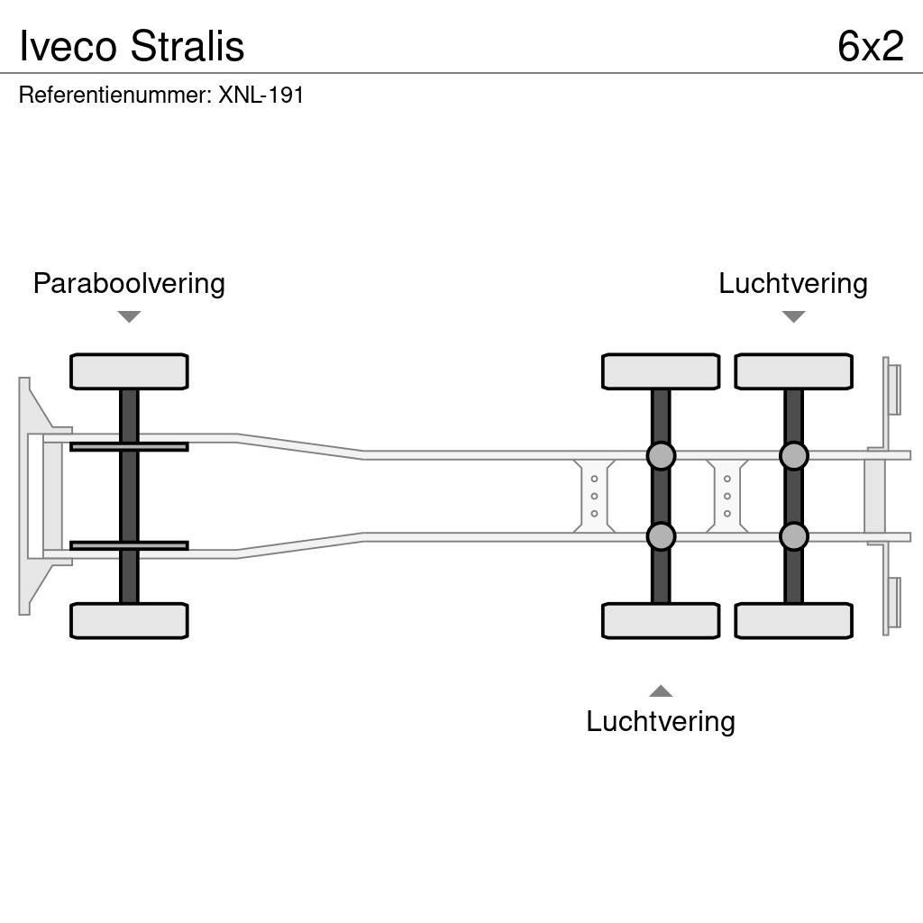 Iveco Stralis Konteinerių nuožulnaus pakėlimo ant platformos krautuvai