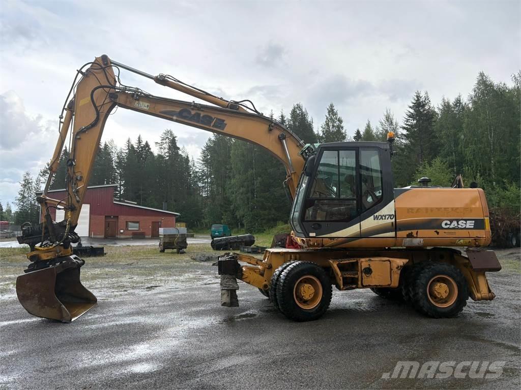 CASE WX170 Ratiniai ekskavatoriai