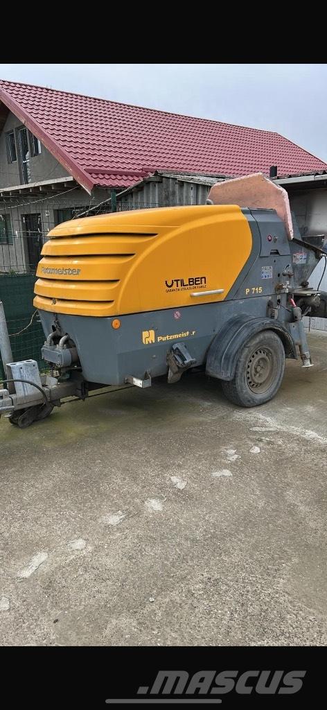 Putzmeister P 715 TD Betono siurbliai