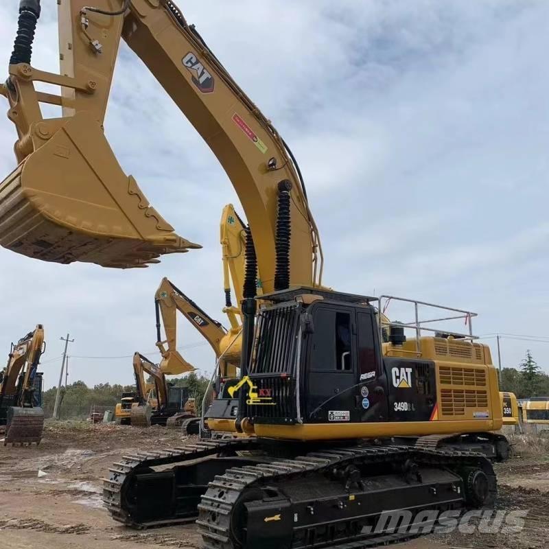 CAT 349 D Vikšriniai ekskavatoriai