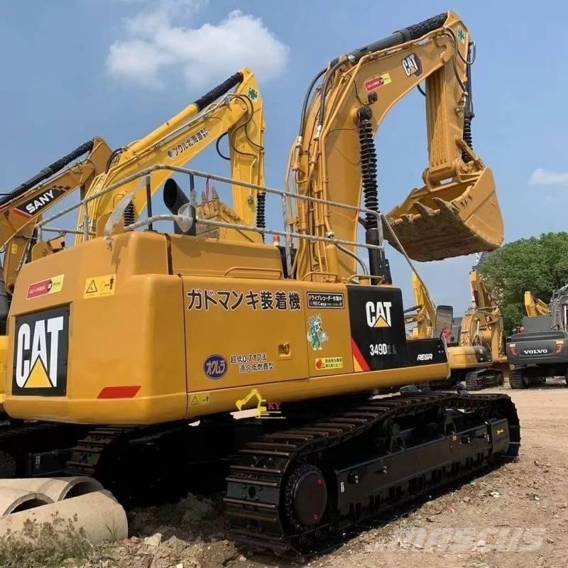 CAT 349 D Vikšriniai ekskavatoriai