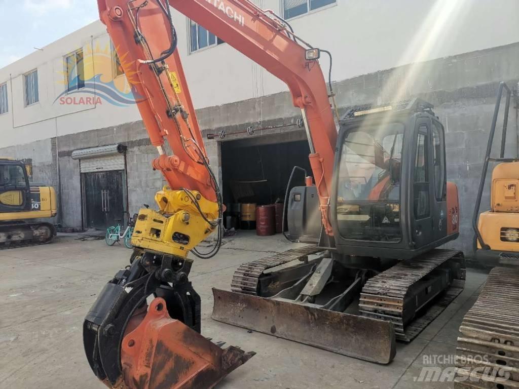 Hitachi ZX 80 Vikšriniai ekskavatoriai
