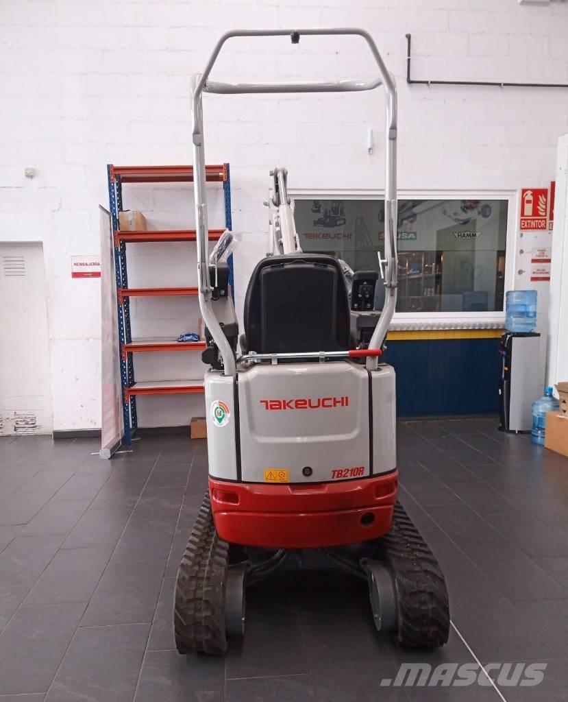 Takeuchi TB 210 R Mini ekskavatoriai < 7 t