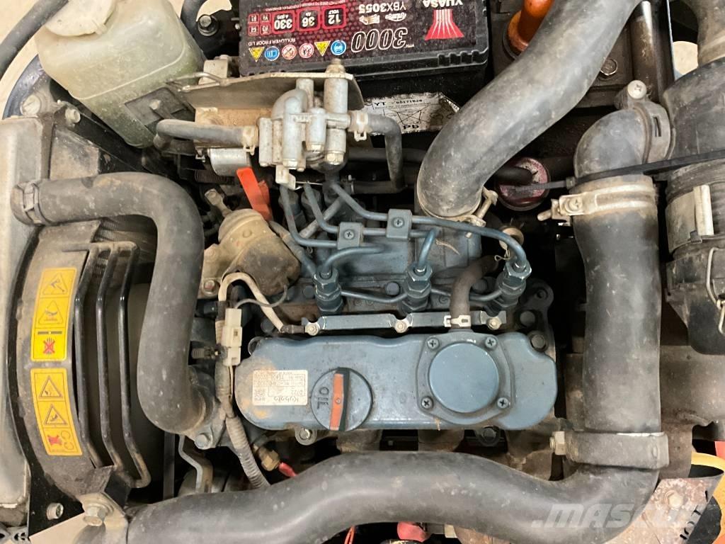 Kubota K 008-3 Mini ekskavatoriai < 7 t