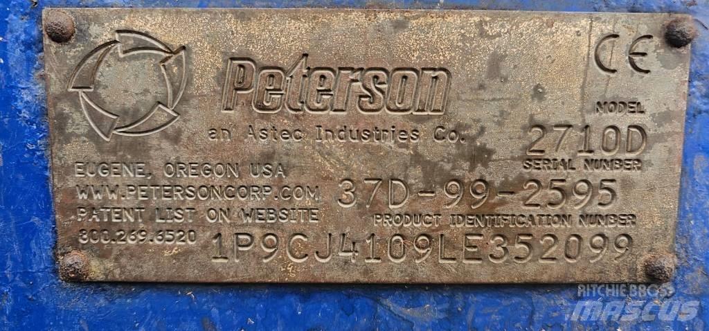 Peterson 2710D Medienos smulkintuvai