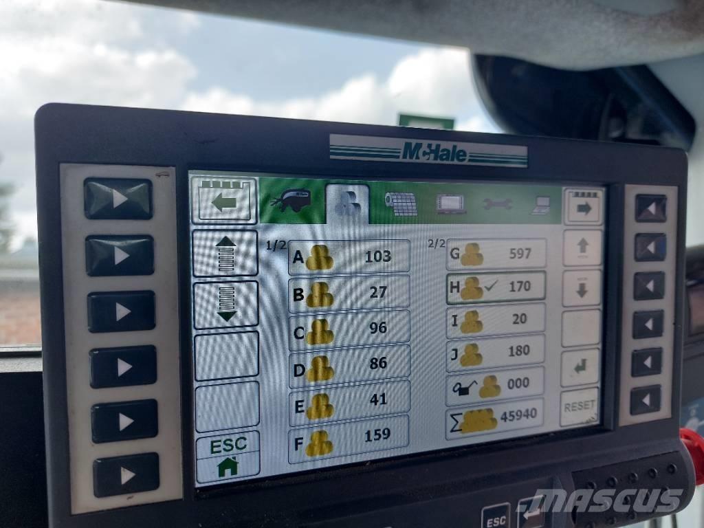 McHale Fusion 3 Plus Ritinių presai