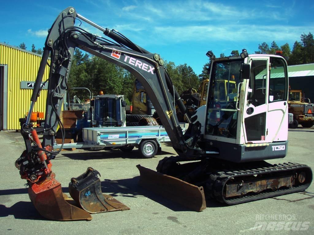 Terex TC 50 Mini ekskavatoriai < 7 t