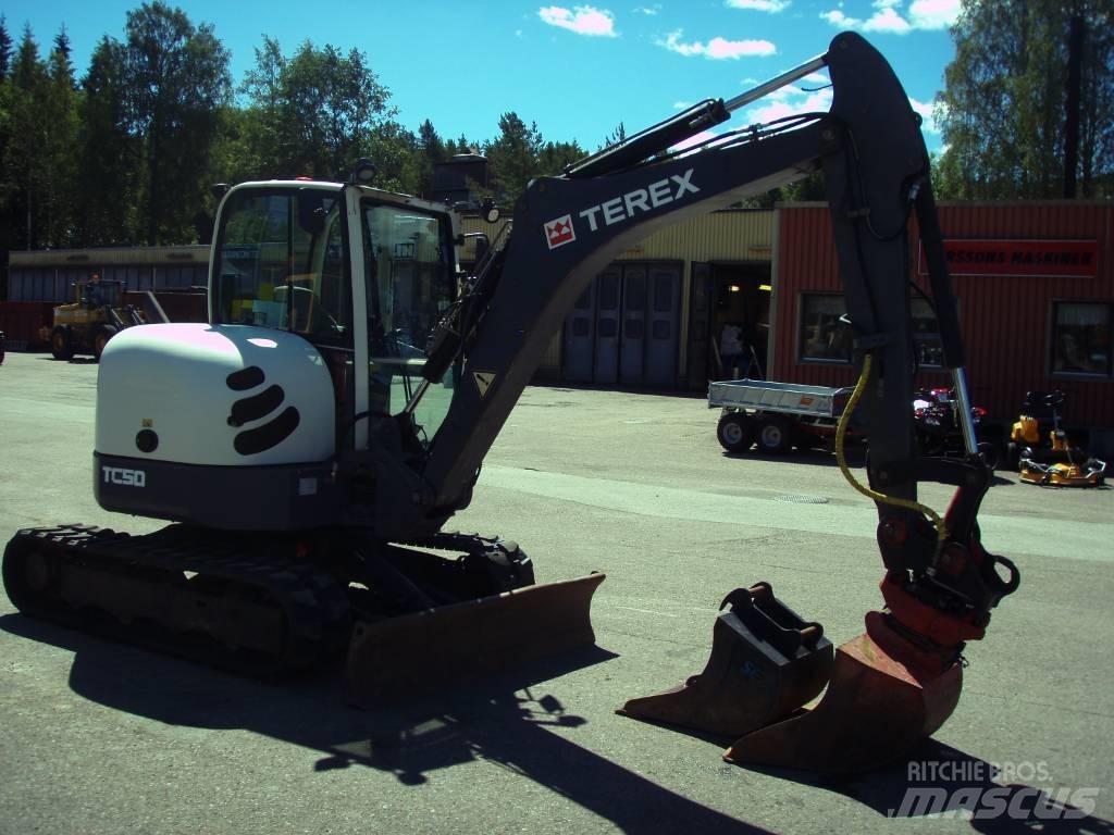 Terex TC 50 Mini ekskavatoriai < 7 t