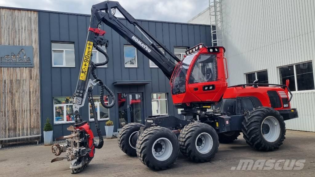 Komatsu 901 Miško technika (Harvesteriai)