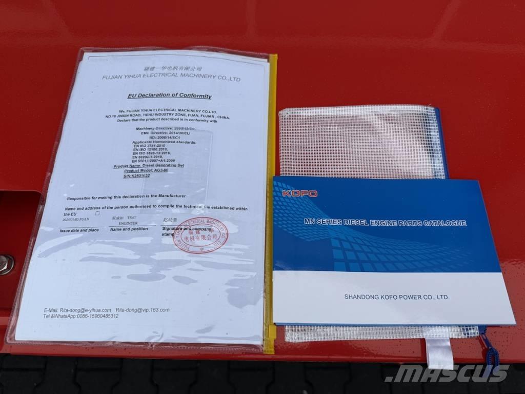 Ashita 80 kva Dyzeliniai generatoriai