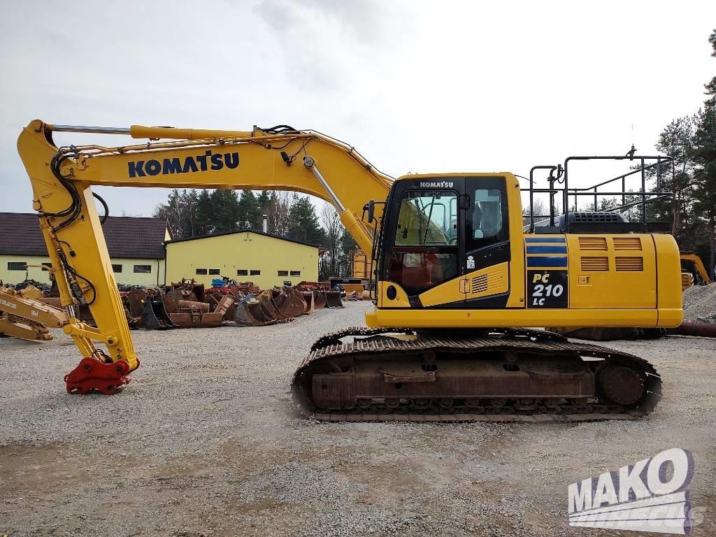Komatsu PC 210 Vikšriniai ekskavatoriai