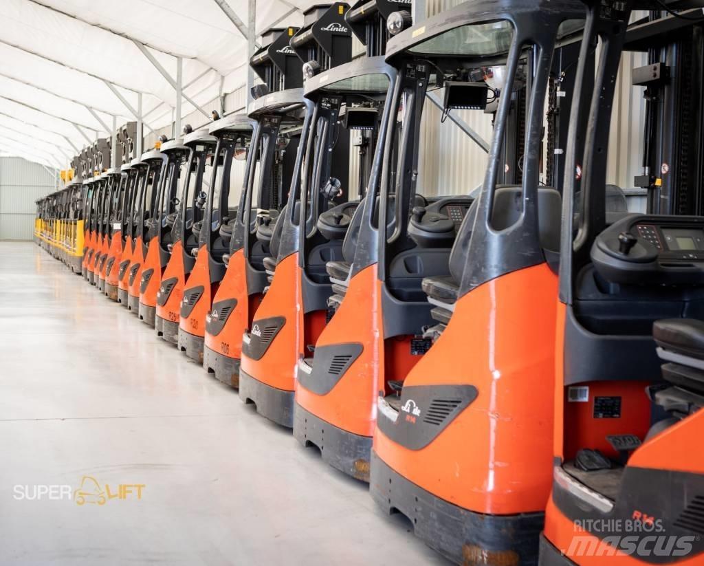 Linde R14-01 Šakiniai krautuvai su prailgintu keltuvu