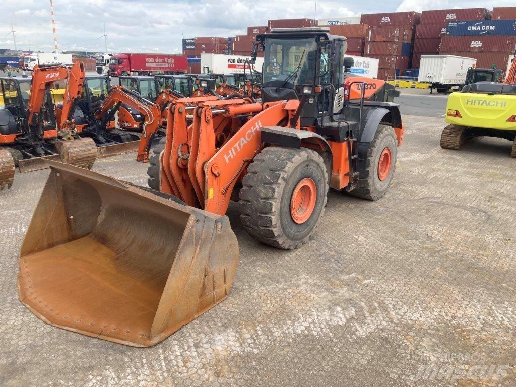 Hitachi ZW370-5B Naudoti ratiniai krautuvai