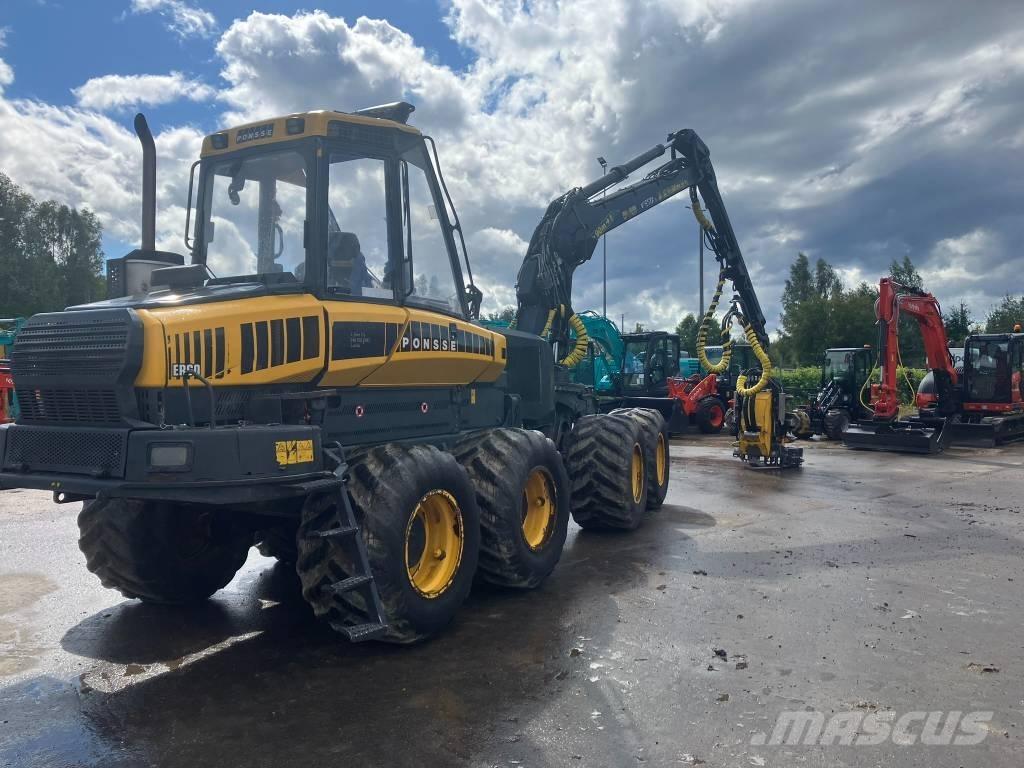 Ponsse Ergo 8W Miško technika (Harvesteriai)