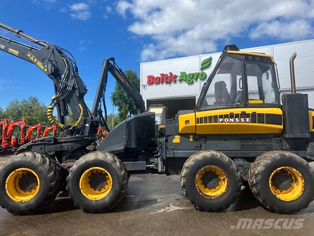 Ponsse Ergo 8W Miško technika (Harvesteriai)