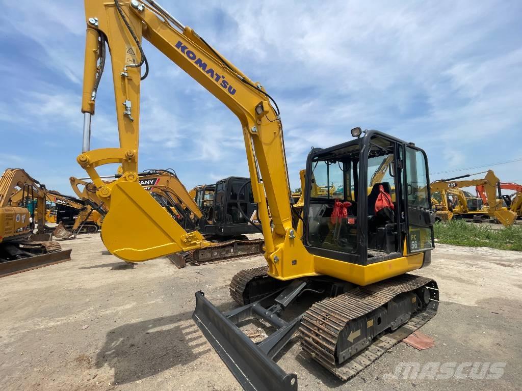 Komatsu PC 56 Mini ekskavatoriai < 7 t