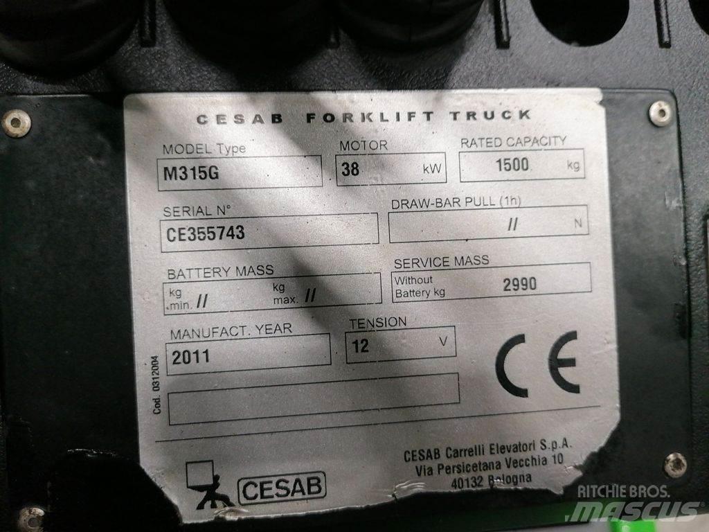 Cesab M315G LPG (dujiniai) krautuvai