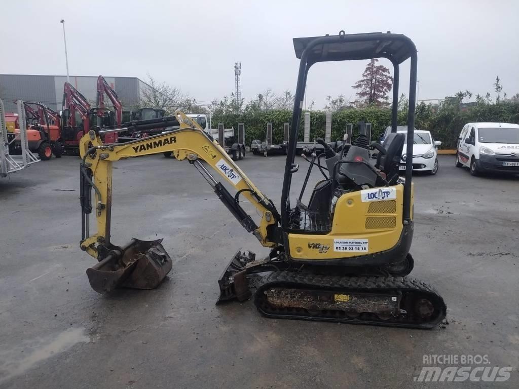 Yanmar Vio 17 U Mini ekskavatoriai < 7 t