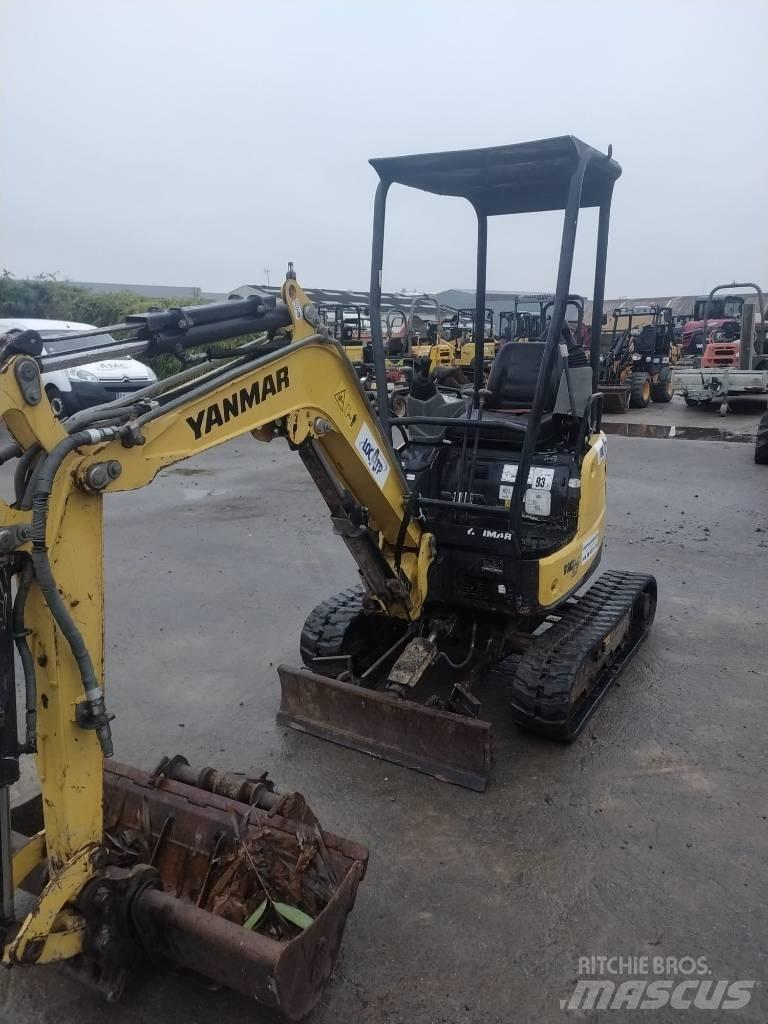 Yanmar Vio 17 U Mini ekskavatoriai < 7 t