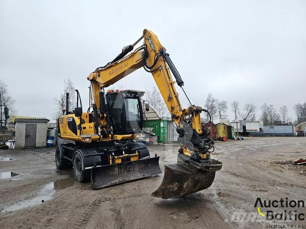 JCB JS 145 W Ratiniai ekskavatoriai