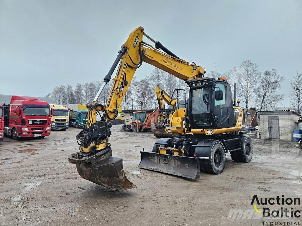 JCB JS 145 W Ratiniai ekskavatoriai