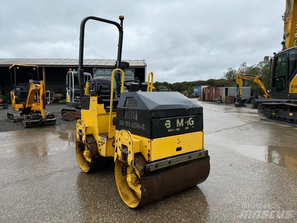 Bomag BW 100 AD M-2 Porinių būgnų volai
