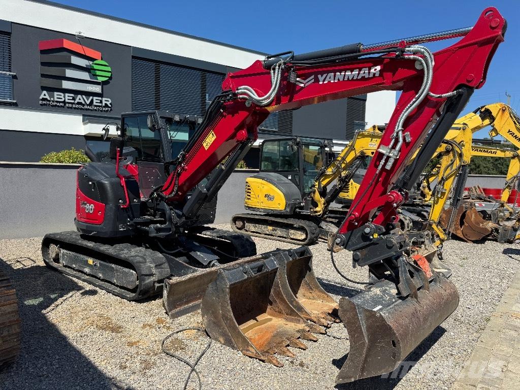 Yanmar VIO80-2PB Vidutinės galios ekskavatoriai 7-12 t