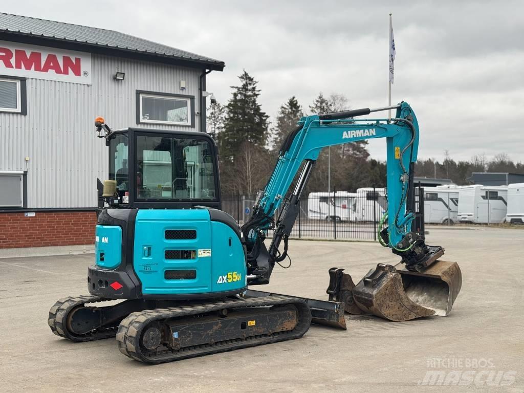 Airman AX 55 Mini ekskavatoriai < 7 t