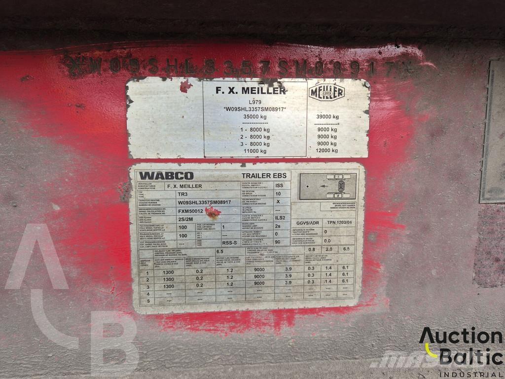 Meiller MHPS 41/3 Tentinės puspriekabės