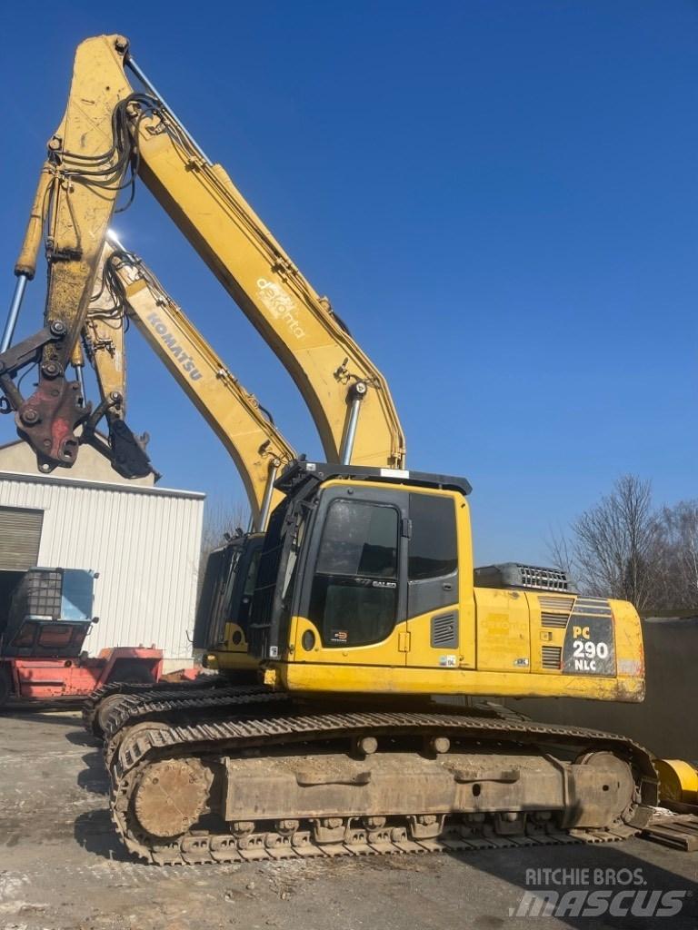 Komatsu PC 290 NLC-8 Vikšriniai ekskavatoriai