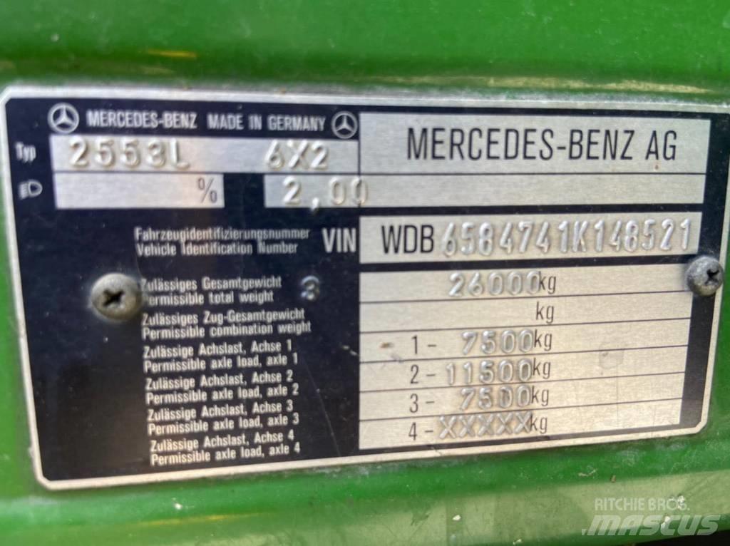 Mercedes-Benz 2553L Vilkikai šaldytuvai