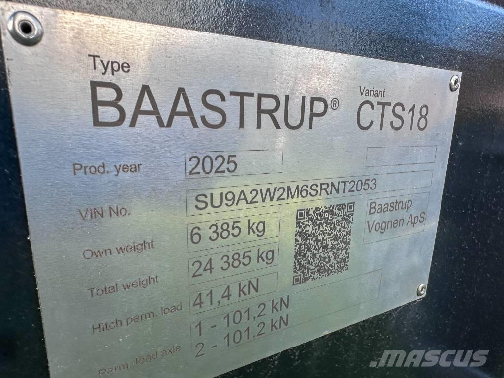 Baastrup CTS 18 Tons Savivartės priekabos
