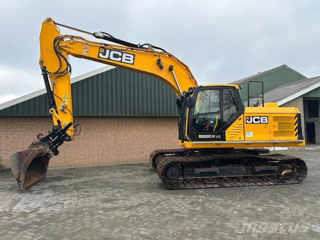 JCB 220X LC Vikšriniai ekskavatoriai