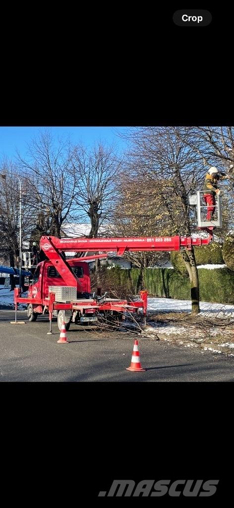 Ruthmann TB 220 Ant vilkikų montuojamos kėlimo platformos