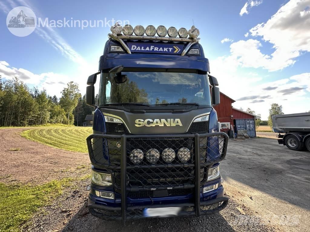 Scania R 650 Miškovežių vilkikai