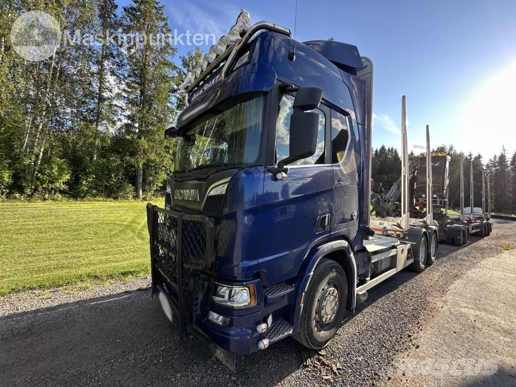 Scania R 650 Miškovežių vilkikai