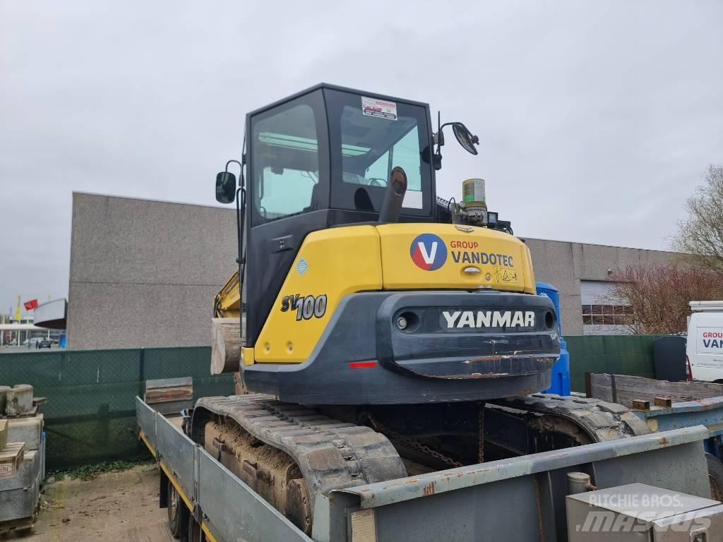 Yanmar SV 100 Vidutinės galios ekskavatoriai 7-12 t
