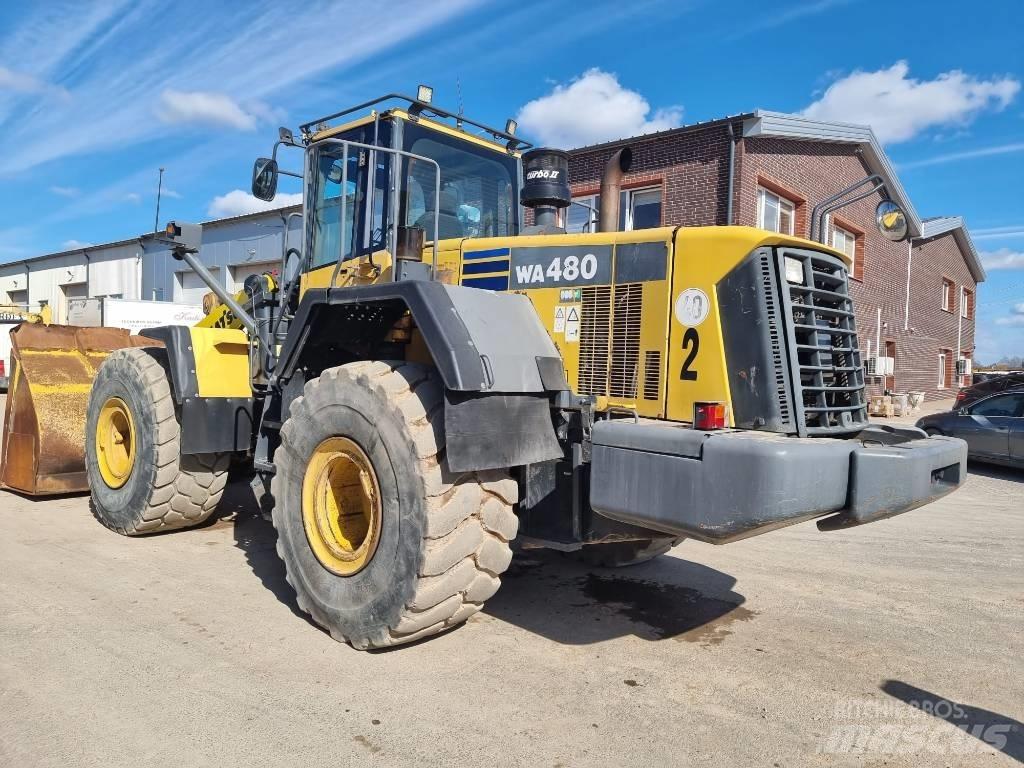 Komatsu WA 480-6 Naudoti ratiniai krautuvai