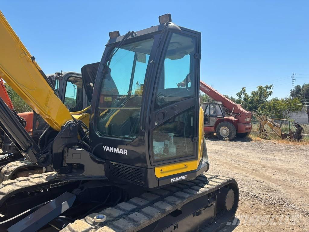 Yanmar SV 100-1 Vidutinės galios ekskavatoriai 7-12 t
