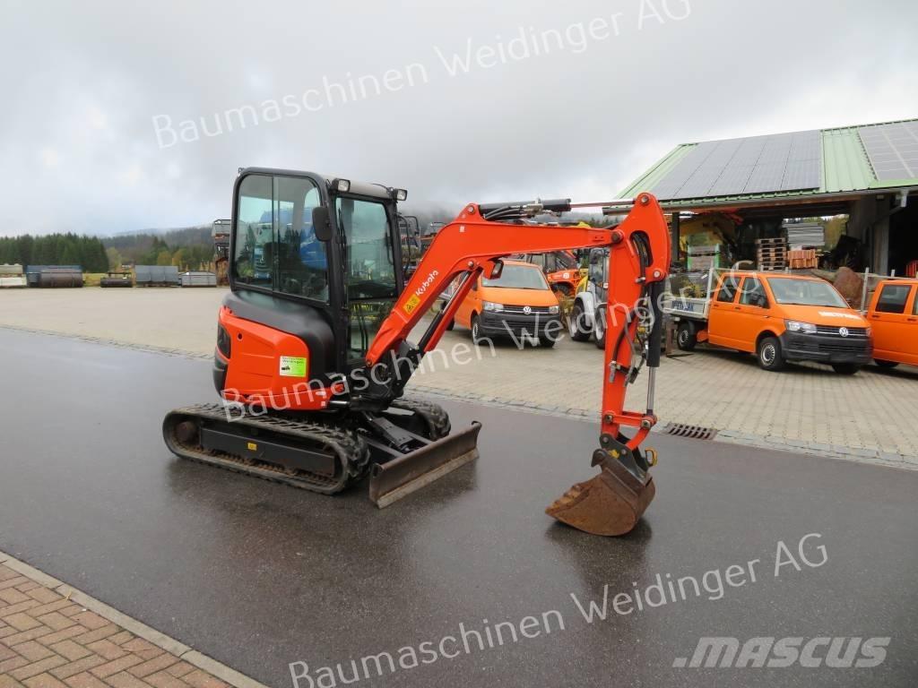 Kubota U 27-4 Mini ekskavatoriai < 7 t