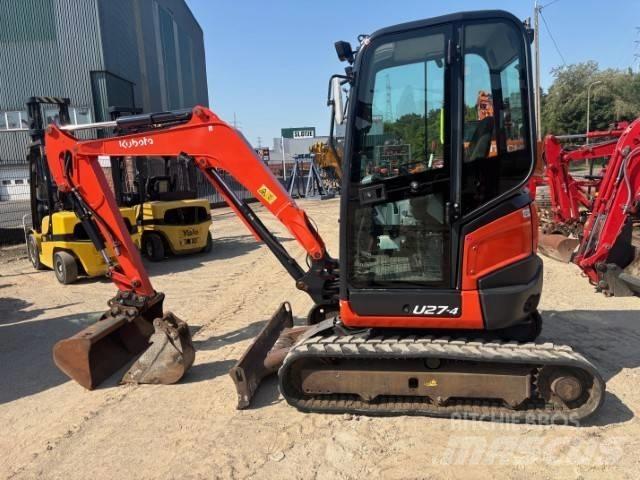 Kubota U 27-4 Mini ekskavatoriai < 7 t